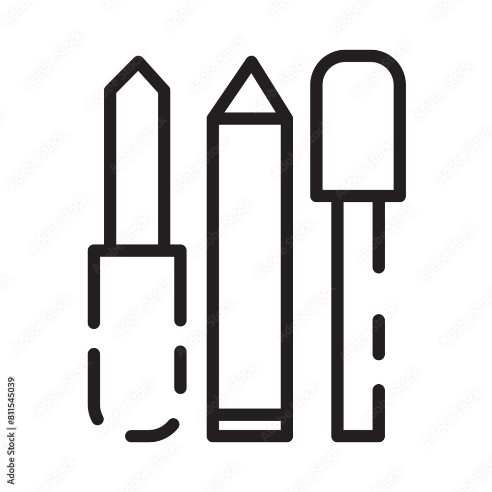 Beauty Care Cosmetics Line Icon Beauty Care Cosmetics Line Icon