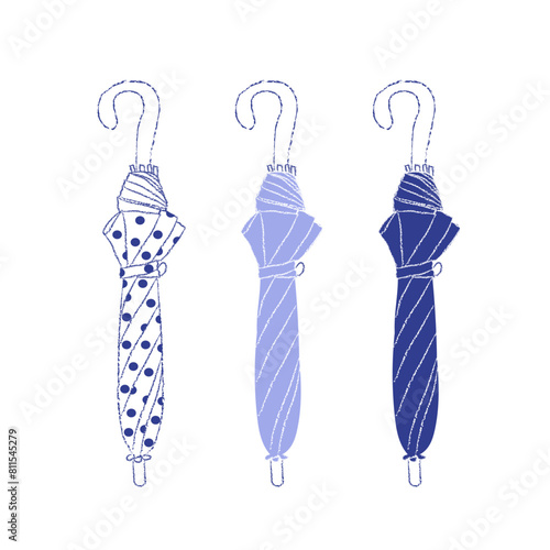 Clip art of simple umbrella