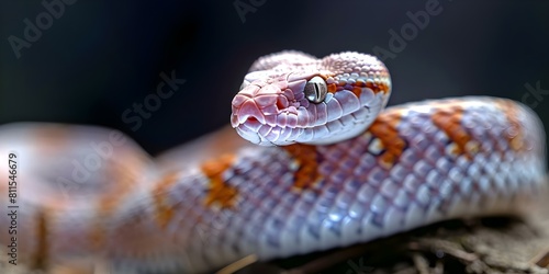 Exploring the Exotic and Dangerous Wildlife of Vibrant Snakes Hunting Prey in the Forest. Concept Wildlife Photography, Exotic Snakes, Dangerous Encounters, Vibrant Forest, Hunting Behavior