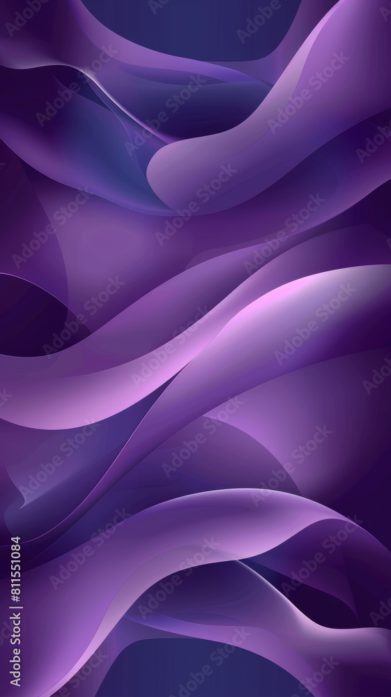 Purple Gradient Abstract, Soft Waves and Shadows Purple Gradient Abstract, Soft Waves and Shadows