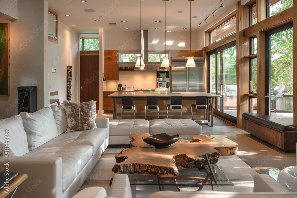 Fototapeta premium modern-style house