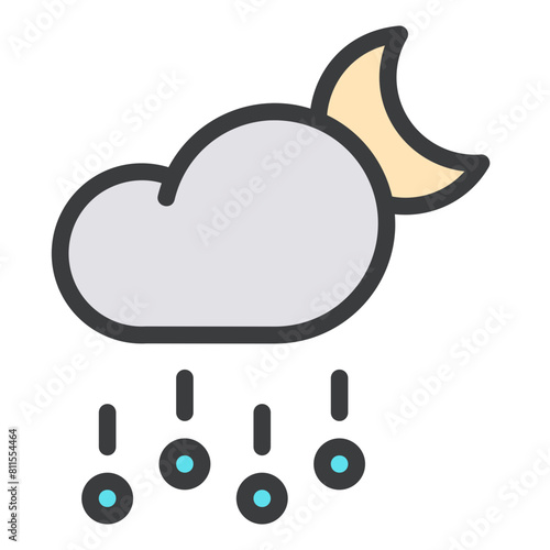 hailstone at Night Icon