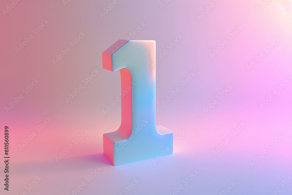 3d number 1, 3D rendering, anniversary birthday party celebration countdown concept illustration 3d number 1, 3D rendering, anniversary birthday party celebration countdown concept illustration