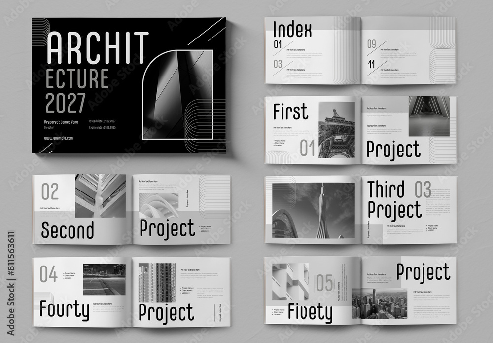 Architecture Layout Stock Template | Adobe Stock