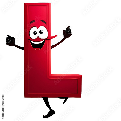 Letter L of the alphabet
