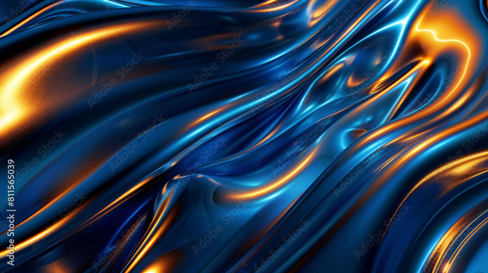 Abstract blue background and golden texture, abstract fashion exhibition event conference theme background display board Abstract blue background and golden texture, abstract fashion exhibition event conference theme background display board