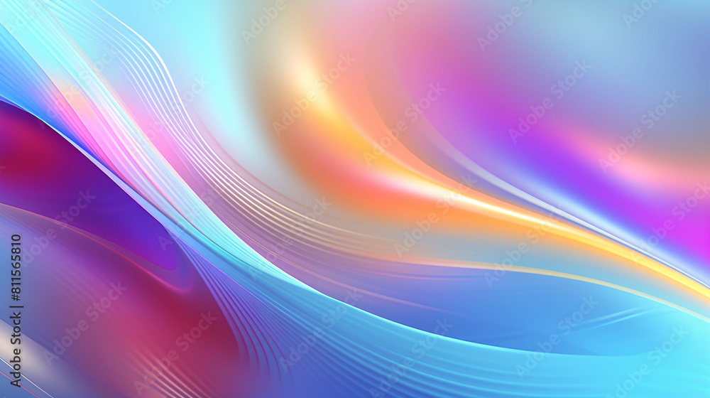Obraz premium Fluid gradient abstract technology abstract technology creative annual meeting style background