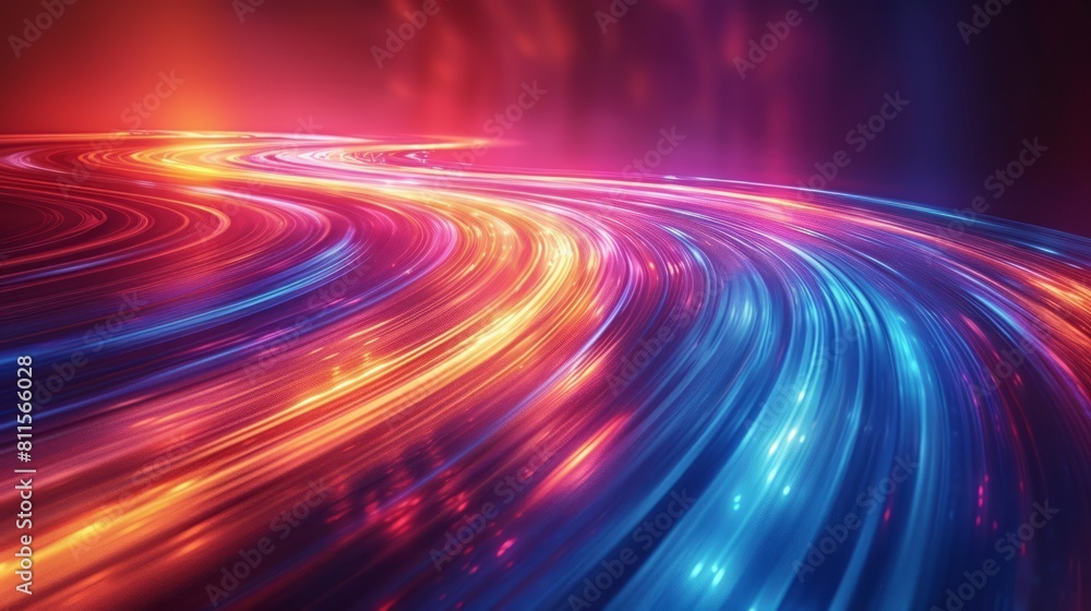 Fluid abstract of red and blue dynamic waves Fluid abstract of red and blue dynamic waves