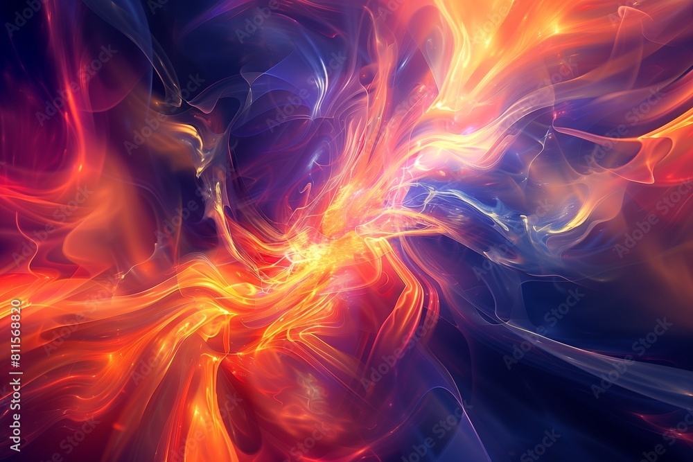 abstract background with fantasy element