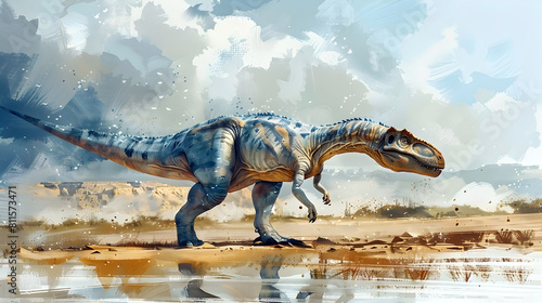 Prehistoric Discoveries and Conservation Efforts Captured in Watercolor Rendering