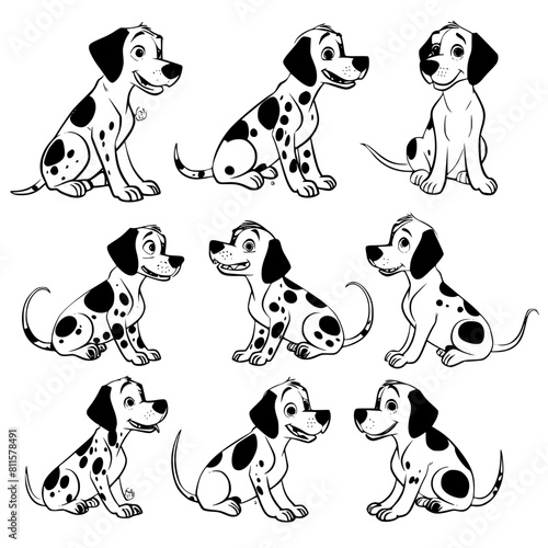 Dog vector, line art Dog, Dog outline, Dog svg, Dog png, Dog illustration, Labrador Retriever Dog, German Shepherd Dog, Golden Retriever Dog, Bulldog Dog, Beagle Dog, Poodle Dog, Boxer Dog, Dachshund 