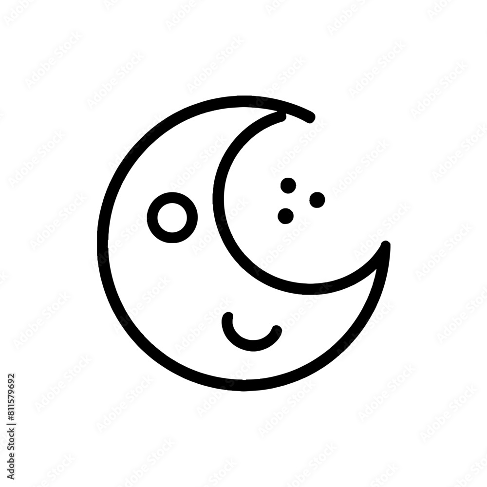 Transparent Moon Icon Design in Vector Format, Moon Clipart Icon Transparent Moon Icon Design in Vector Format, Moon Clipart Icon