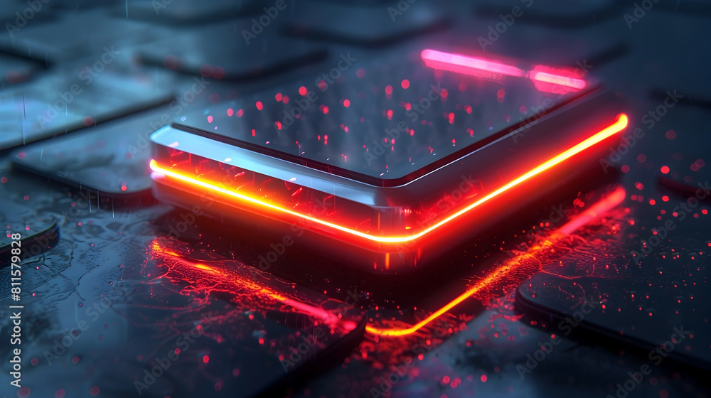Sleek and Modern Battery Pack Showcasing Advanced Nanowire Technology and Engineering Innovations Sleek and Modern Battery Pack Showcasing Advanced Nanowire Technology and Engineering Innovations