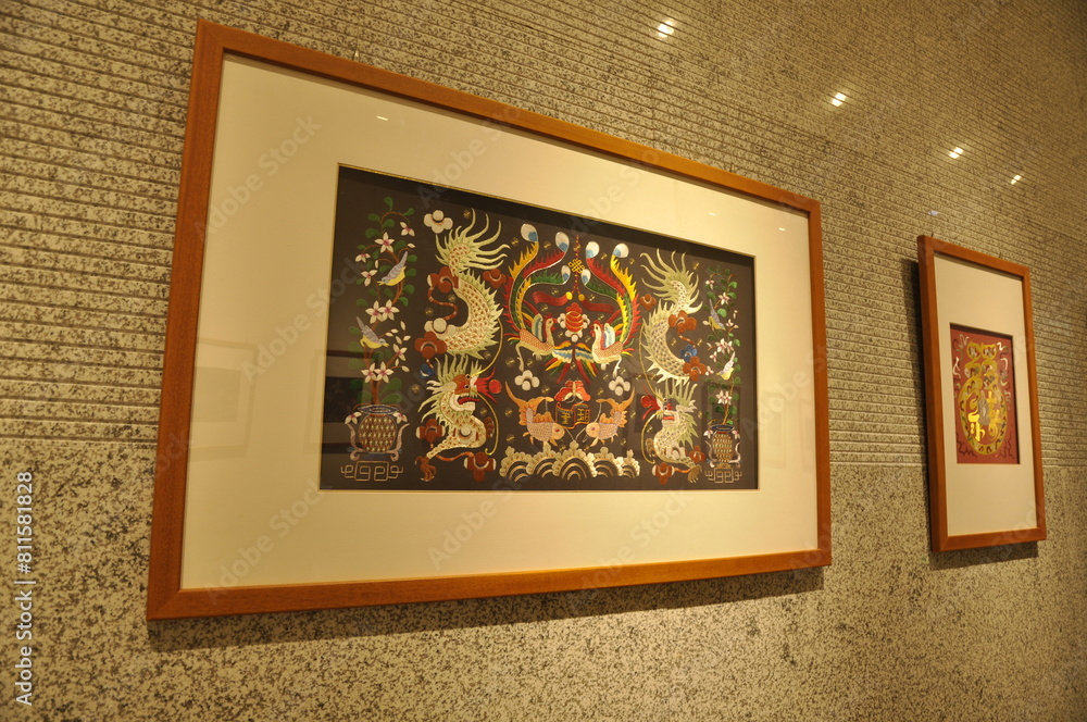 Fototapeta premium frame on the wall