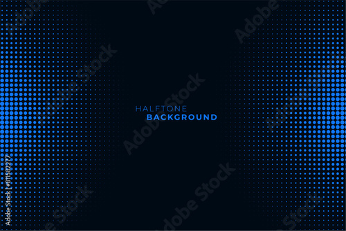 abstract and modern geometric background in halftone style photo