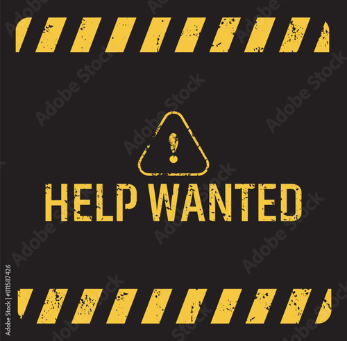 Help wanted sign 