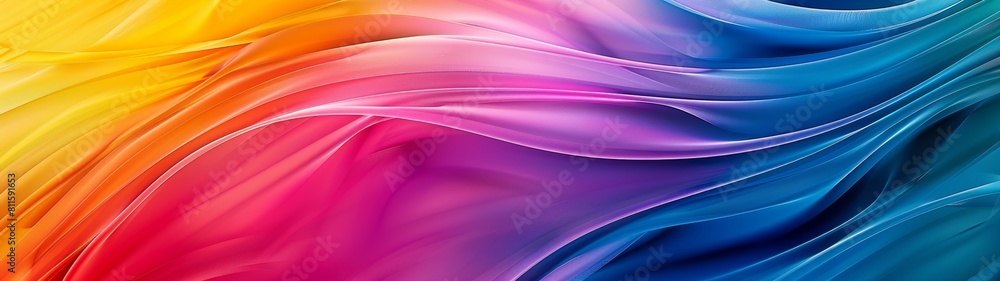 Vibrant abstract color waves Vibrant abstract color waves