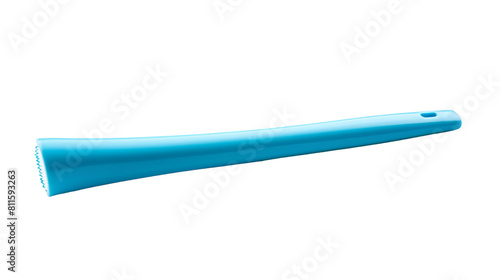 Blue Toothbrush Isolated on White Background on Transparent Background.