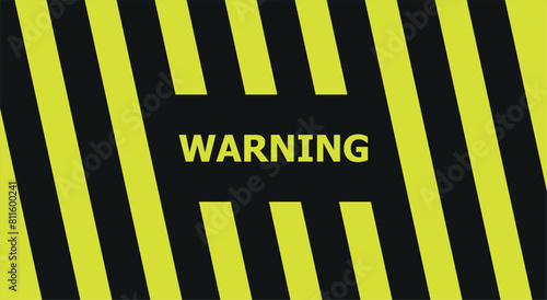 warning sign, warning text, warning text, traffic lane warning sign