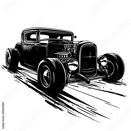 car, vintage, old, retro, auto, truck, vehicle, classic, antique, automobile, transportation, vector, model, transport, toy, wheel, isolated, pickup, rod, wheels, oldtimer, hot, motor, illustration, o