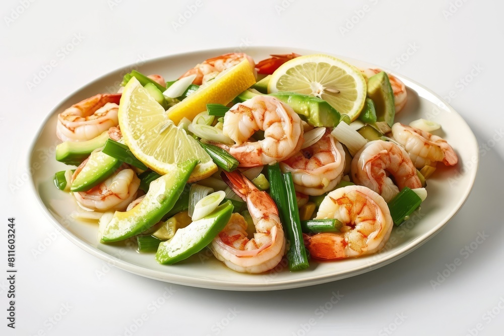 Scrumptious 5-Ingredient Shrimp and Avocado Stir-Fry Scrumptious 5-Ingredient Shrimp and Avocado Stir-Fry