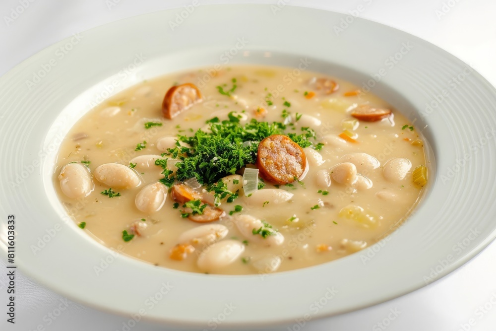 Rich and Creamy White Bean Soup with Italian Sausage Rich and Creamy White Bean Soup with Italian Sausage