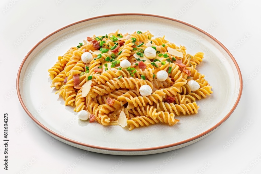 Creamy Five-Cheese Pasta with Bacon and White Wine Essence Creamy Five-Cheese Pasta with Bacon and White Wine Essence