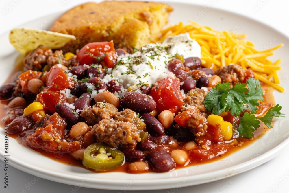 Mouthwatering 5 Bean Chili with Fragrant Aroma of Seasoning Mix Mouthwatering 5 Bean Chili with Fragrant Aroma of Seasoning Mix