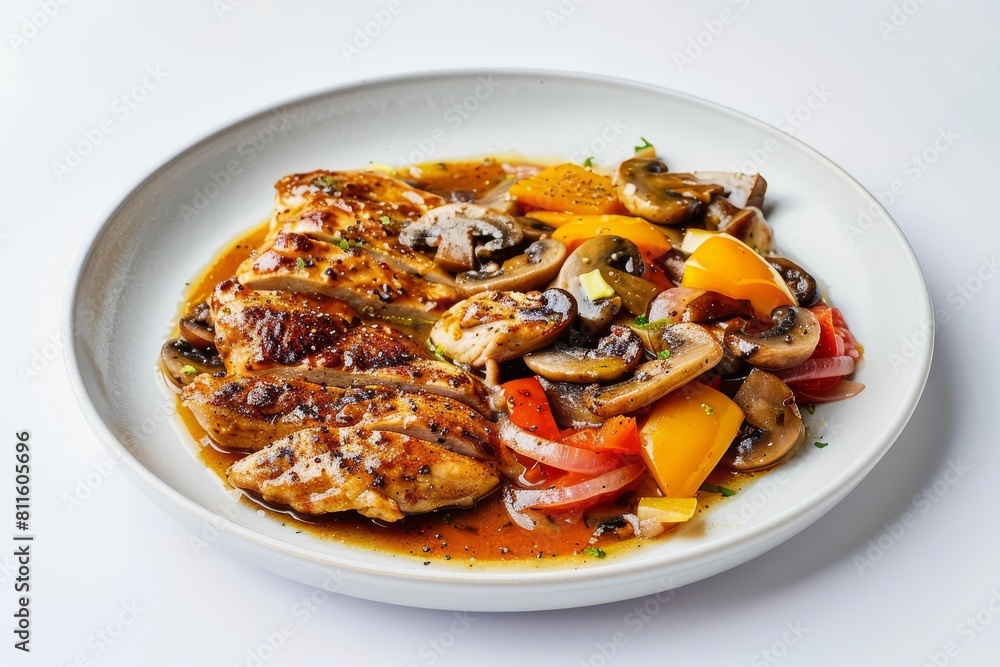 Easy-to-Make 4-Step Chicken Marengo with Vibrant Vegetables and Rich Sauce Easy-to-Make 4-Step Chicken Marengo with Vibrant Vegetables and Rich Sauce