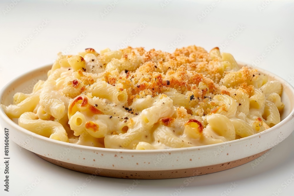 Enticing 4-Cheese Mac and Cheese with Spicy Crunch Enticing 4-Cheese Mac and Cheese with Spicy Crunch