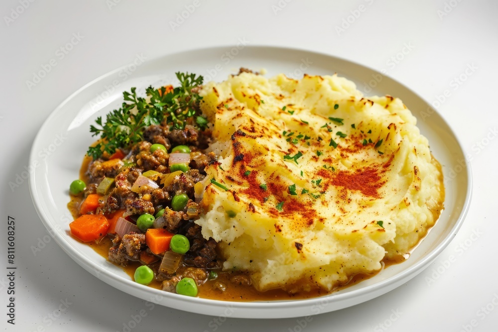 Comfort Food: Shepherd's Pie with Roasted Potatoes and Vegetables Comfort Food: Shepherd's Pie with Roasted Potatoes and Vegetables