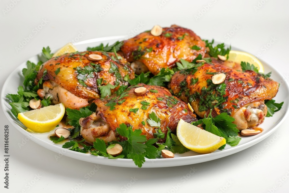 Lemon-Parsley Chicken Under a Brick: A Mouthwatering and Juicy Roast Lemon-Parsley Chicken Under a Brick: A Mouthwatering and Juicy Roast