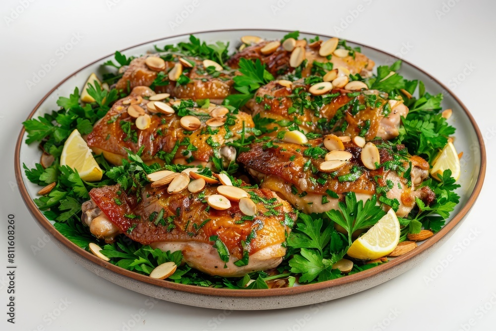 Lemon-Parsley Chicken Under a Brick: A Bright and Zesty Roast Lemon-Parsley Chicken Under a Brick: A Bright and Zesty Roast
