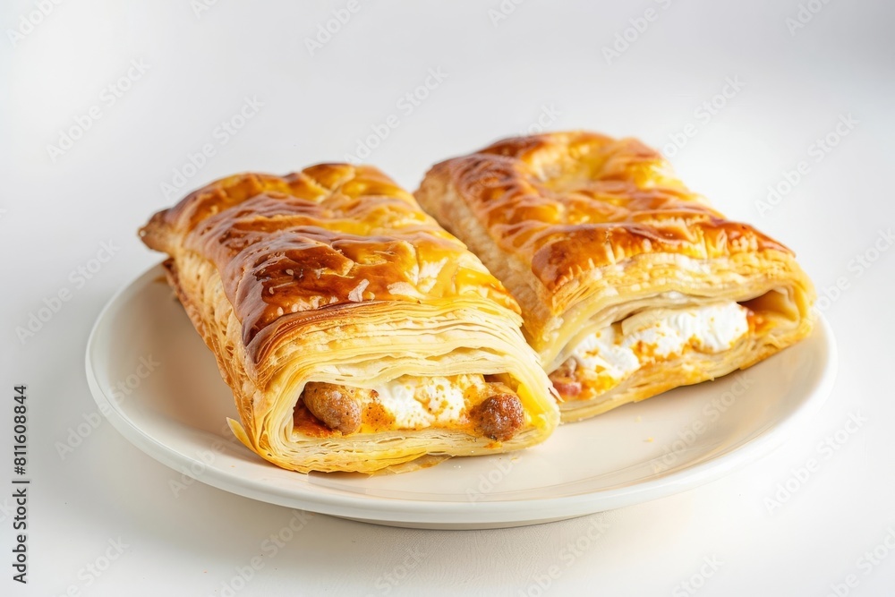 Irresistible 3-Ingredient Sausage Casserole with Puff Pastry and Cream Cheese Irresistible 3-Ingredient Sausage Casserole with Puff Pastry and Cream Cheese