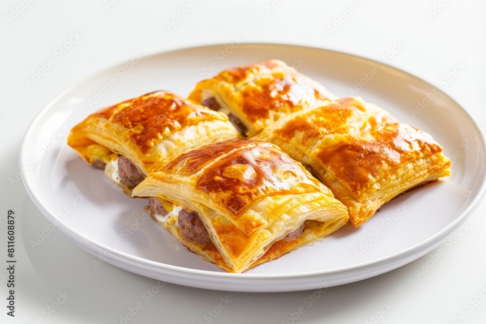 Tasty 3-Ingredient Sausage Casserole with Puff Pastry and Cream Cheese Tasty 3-Ingredient Sausage Casserole with Puff Pastry and Cream Cheese