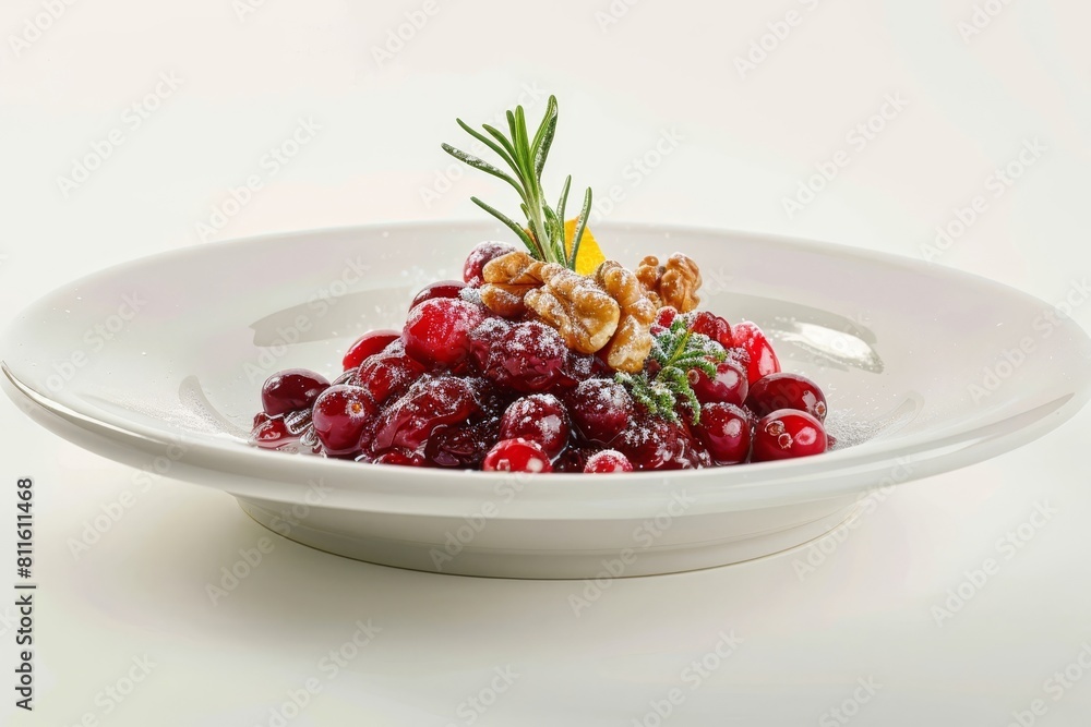 Tangy and Sweet Cranberry Walnut Relish with Fresh Rosemary Tangy and Sweet Cranberry Walnut Relish with Fresh Rosemary