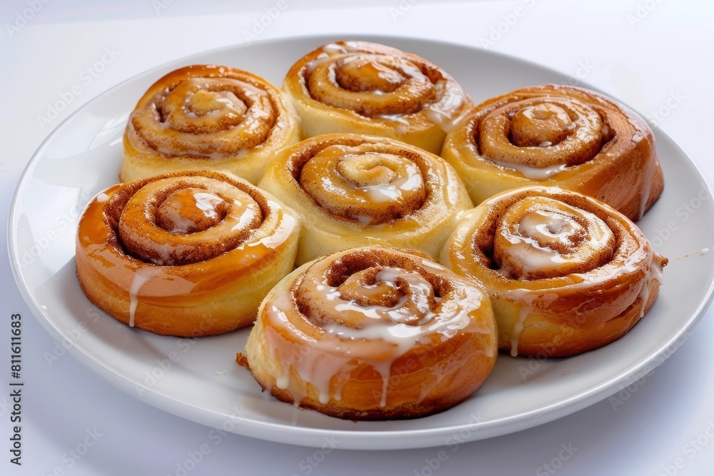 Gourmet Cinnamon Buns with an Intoxicating Aroma Gourmet Cinnamon Buns with an Intoxicating Aroma