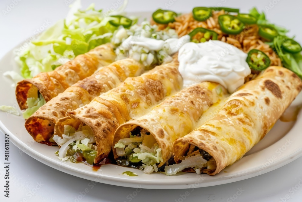 Mouthwatering Chicken Chimichangas with Monterey Jack Cheese and Mexi-Sauce Mouthwatering Chicken Chimichangas with Monterey Jack Cheese and Mexi-Sauce