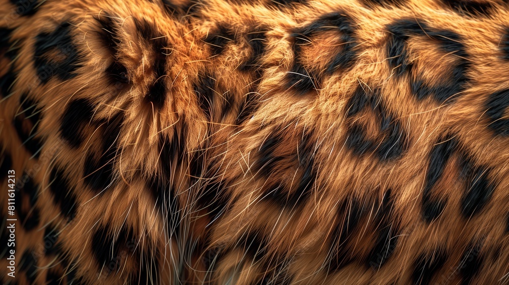 Leopards' soft fur with dark spots offers perfect camouflage. Leopards' soft fur with dark spots offers perfect camouflage.