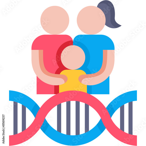 Dna Family Icon