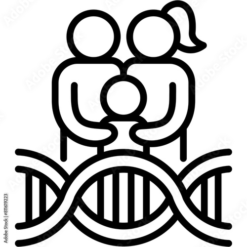 Dna Family Icon
