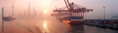 Giant Cranes Swing Into Act...