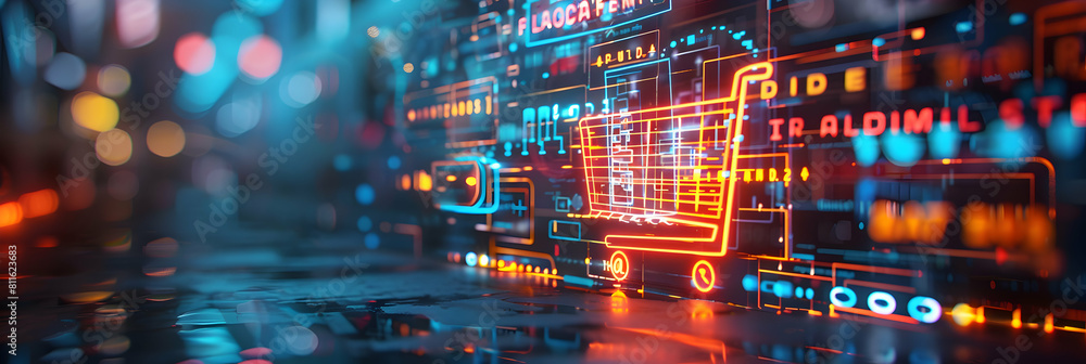 Targeted Ad Campaigns for E Commerce: Social Media Manager Launches Data Driven Strategy to Reach Customers Photo Stock Concept Targeted Ad Campaigns for E Commerce: Social Media Manager Launches Data Driven Strategy to Reach Customers Photo Stock Concept