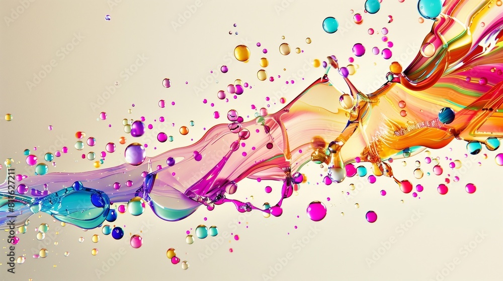 abstract colorful background with splashes abstract colorful background with splashes