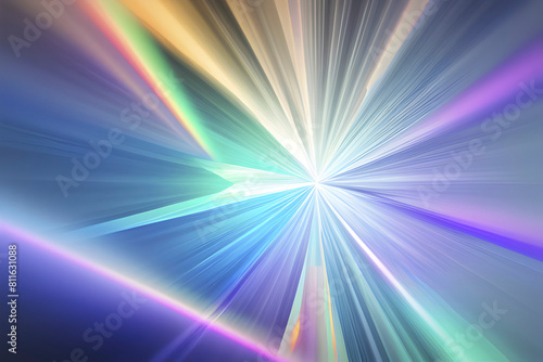 A mesmerizing color gradient inspired by a prism-refracting light.