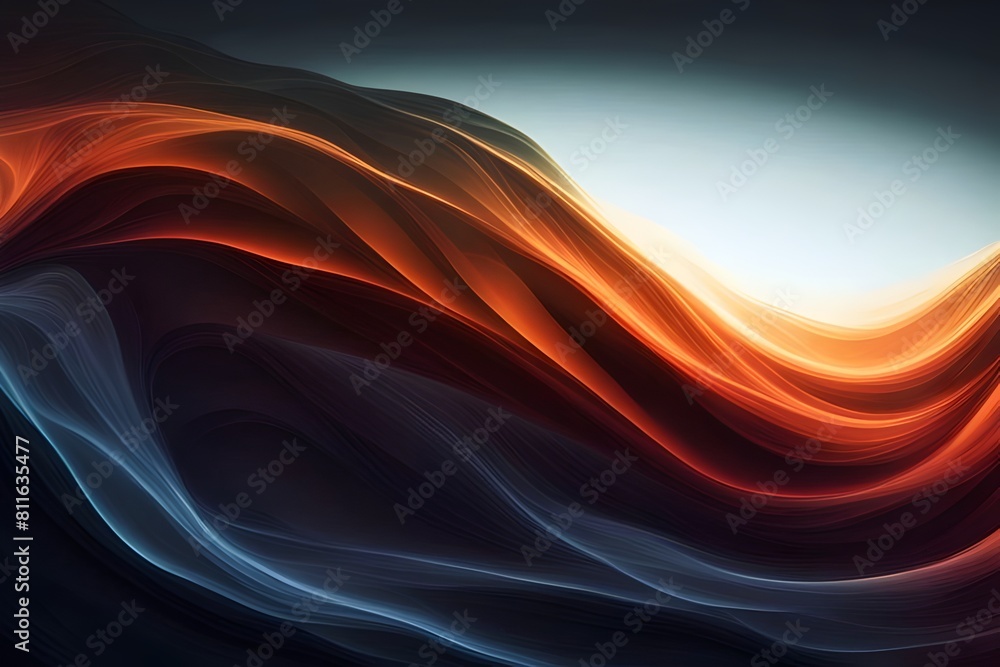 abstract glowing waves background design, backgrounds abstract glowing waves background design, backgrounds