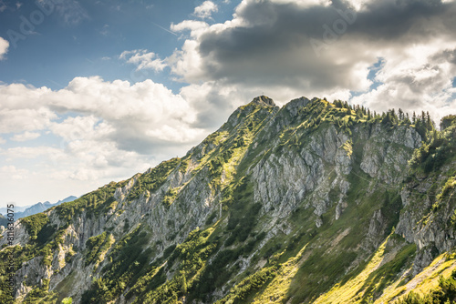 Alpine mountain view photo