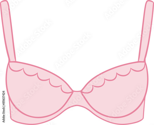 bra icon, bra, underwear, icon, pink, bikini,