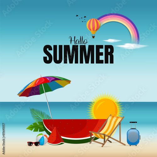 "Summer Day" typically refers to the summer solstice, which is the longest day of the year in terms of daylight hours.