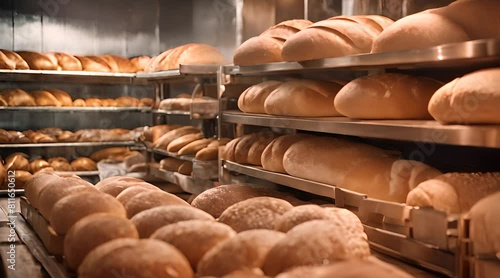 A Baker's Paradise, Fresh Bread Fills the Shelves photo